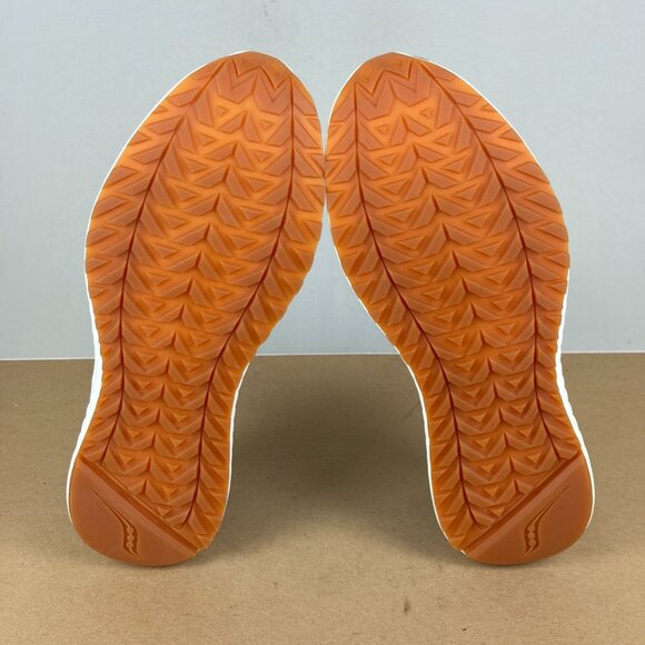 Saucony Stretch & Go Pull On Athletic Shoes Mens 9 Gray Black Knit Run Walk - Picture 7 of 10